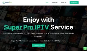 SuperPro IPTV Home Page 