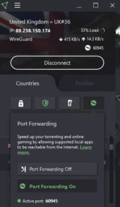 protonvpn-port-forwarding