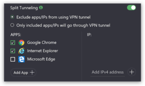 protonvpn-split-tunneling