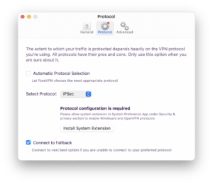 purevpn-protocol-selection