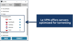 Le-vpn-review-p2p-servers