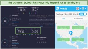 surfeasy-vpn-ookla-speed-tests-no-vpn-and-US-server